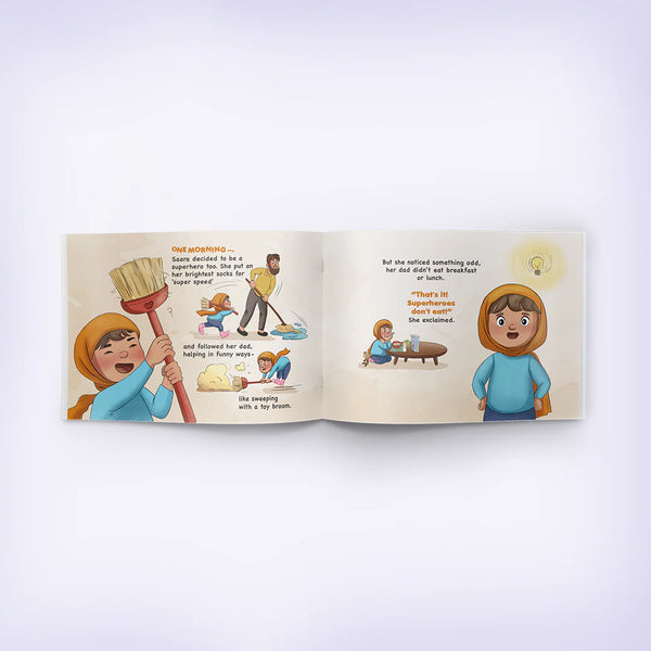 SuperHero In Socks Saara's Ramadan