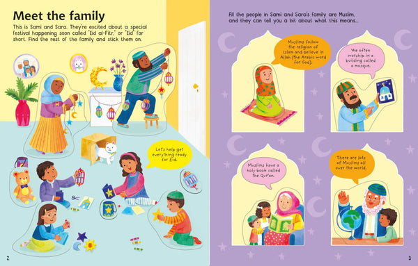 First Sticker Book Eid - Over 140 Stickers