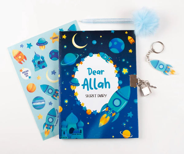 Dear Allah Secret Diary - Blue
