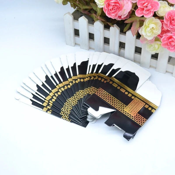 Black Mubarak Favour Boxes Mini Islamic Gift Box Umrah Hajj Eid Party Decor
