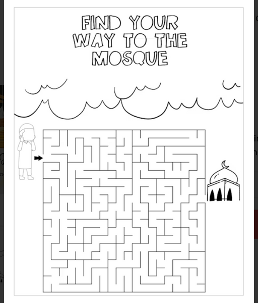 One to Ten Of Islam a unique coloring book