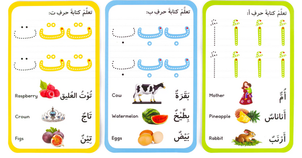 Activity Flash Cards Arabic Alphabet