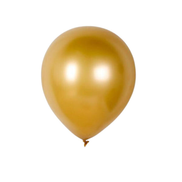 12x Eid Mubarak-Rose Gold and Clear Rose Gold Confetti  Balloon (Pack 12 )
