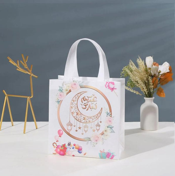 1x Ramadan Gift Bag with Handle Reusable Bags( Medium )