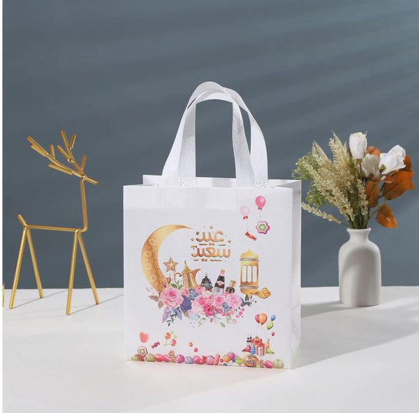 1x Ramadan Gift Bag with Handle Reusable Bags Meduim )