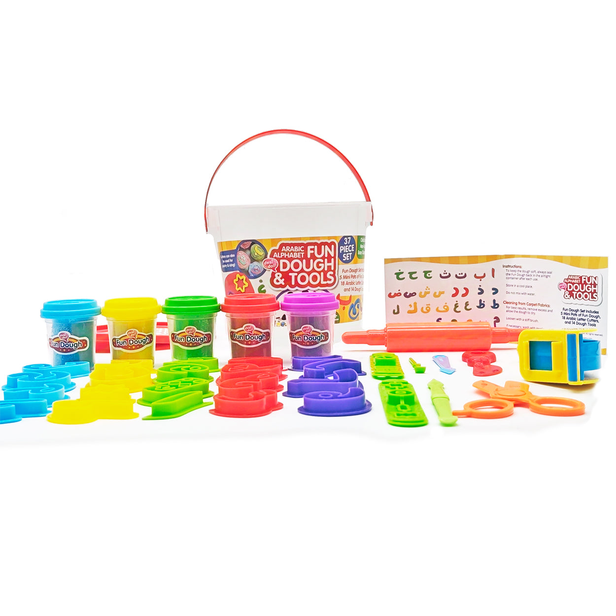 Fun Dough Arabic Letters