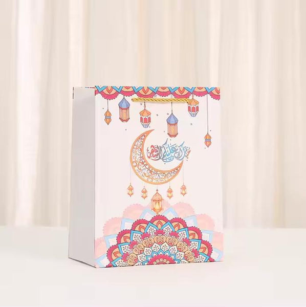 1x Ramadan Mubarak Moon Paper Bags(Large )