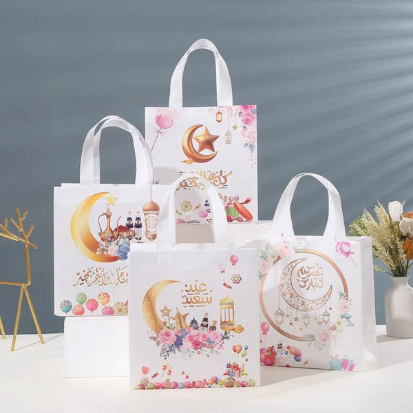 1x Ramadan Gift Bag with Handle Reusable Bags(Large)