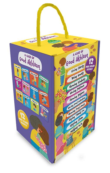 A Case of Akhlaaq - 12 Mini Board Books on Islamic Manners