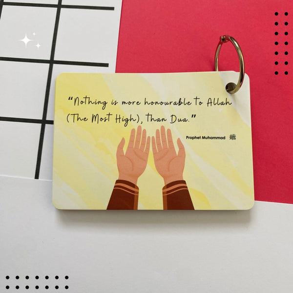 Daily Dua Cards, Islamic Flash Cards