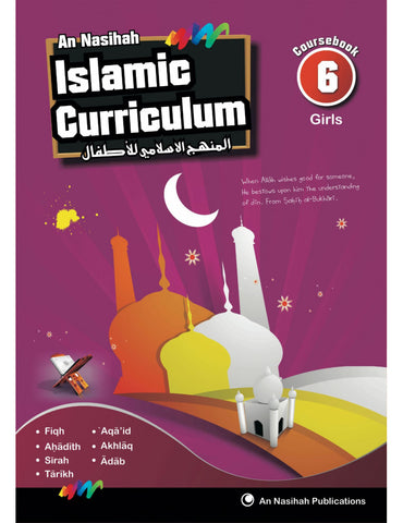 An Nasihah Islamic Curriculum Coursebook 6 (Girl)