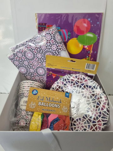 Eid Mubarak Party Gift Set - Banner Balloons Bunting Gift