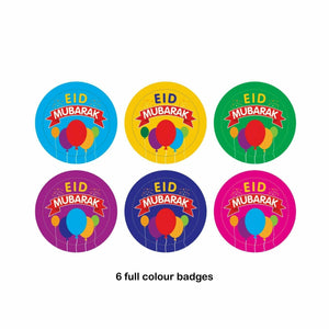 Eid Mubarak Mosque Badges 2022